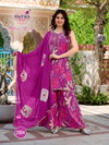 Glam Look Vol 2 By Radhika Milano Silk Wholesale Kurti With Bottom Dupatta In India
